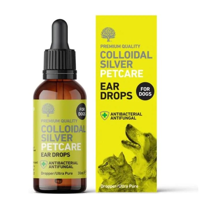 NATURES GREATEST SECRET Colloidal Silver Ear Drops for Dogs