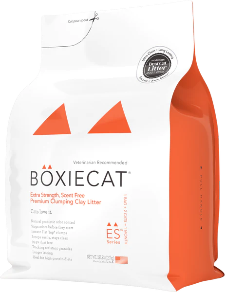 Boxiecat Extra Strength Premium Clumping Clay Litter 28lb