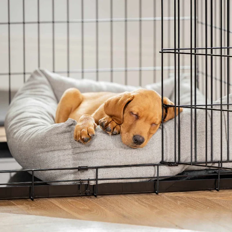 Cosy & Calming Puppy Crate Bed In Inchmurrin Ground by Lords & Labradors