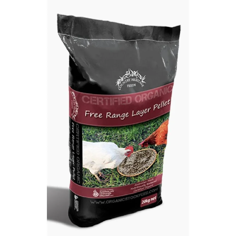 Country Heritage Organic Free Range Layer Pellet 20kg