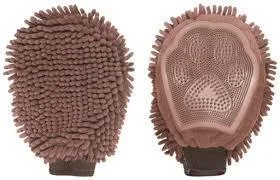 Dog Gone Smart Dirty Dog Grooming Mitt Brown