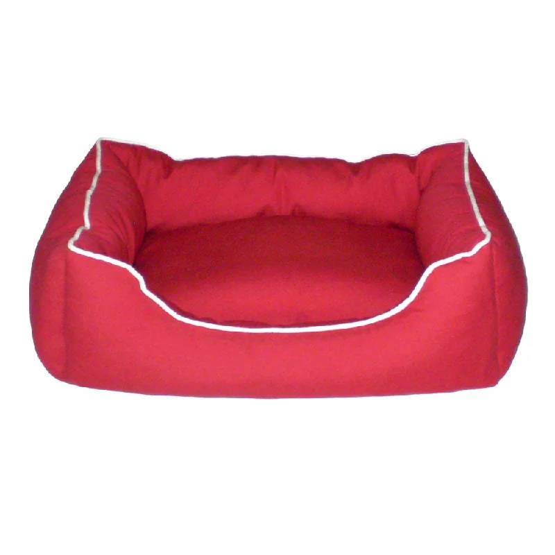 Dog Gone Smart Red Lounger Dog Bed