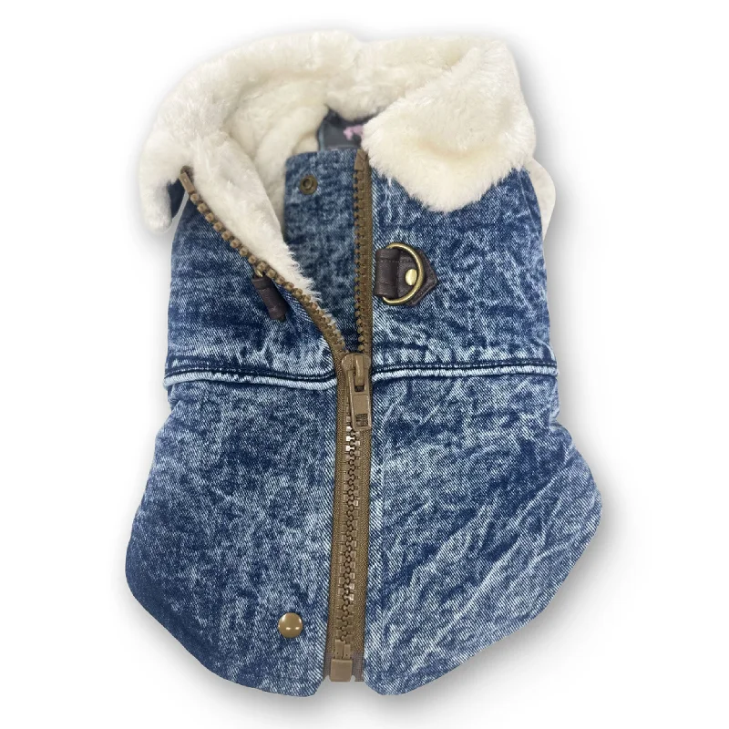 Dogo Pet Fashions Runner Coat - Denim