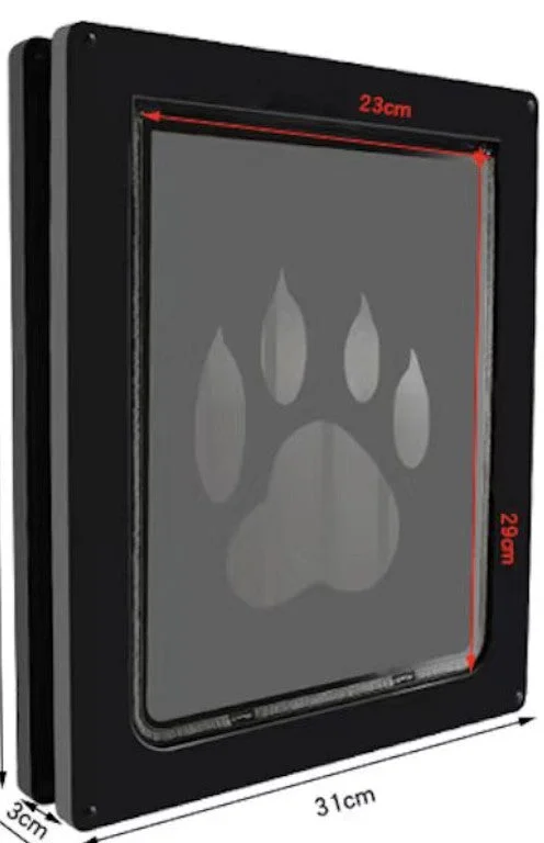 DOOR-New DOG DOOR white SIZE:31*7*38cm-M