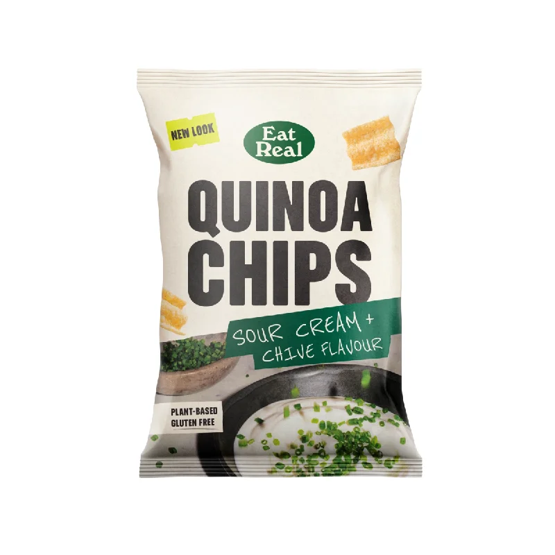 Eat Real Quinoa Chips Sour Cream & Chive 90g