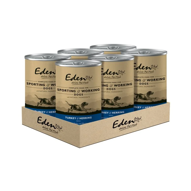 EDEN Dog Turkey and Herring for Sporting and Working Dogs 400g