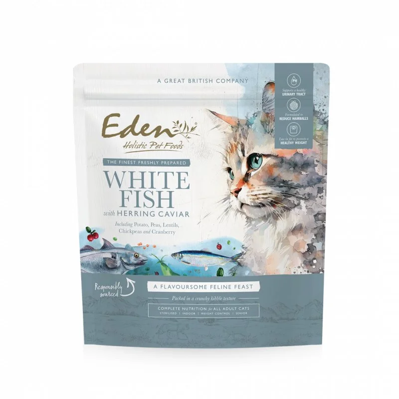 EDEN Cat White Fish with Herring Caviar 1.5kg