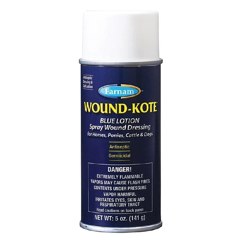 Farnam Wound-Kote Blue Lotion Spray Wound Dressing