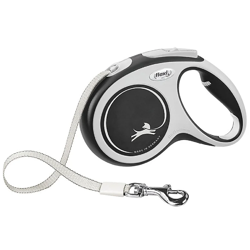 Flexi Retractable Comfort Tape Leash - Grey