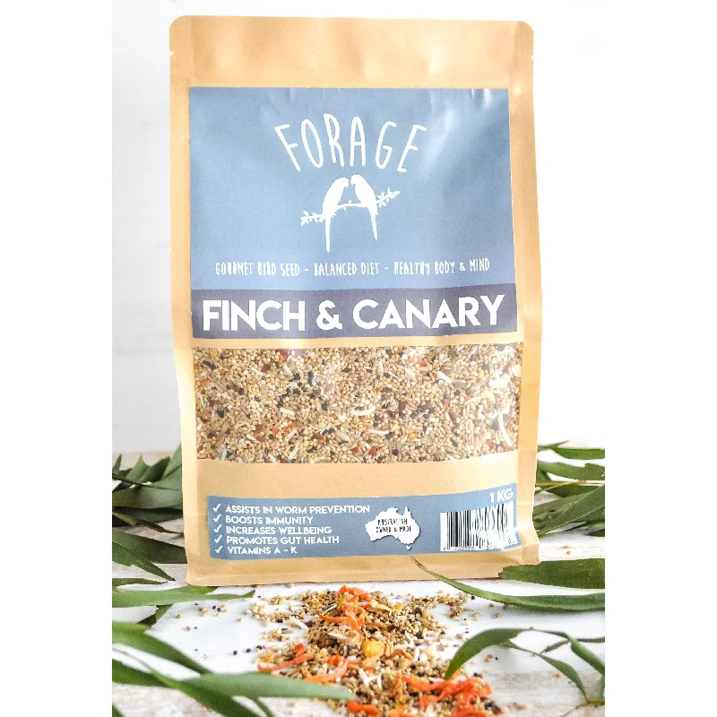 Forage Finch and Canary Gourmet Bird Seed 1kg