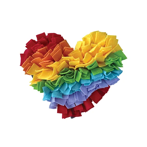 FOUFOU Rainbow Snuffle Mat