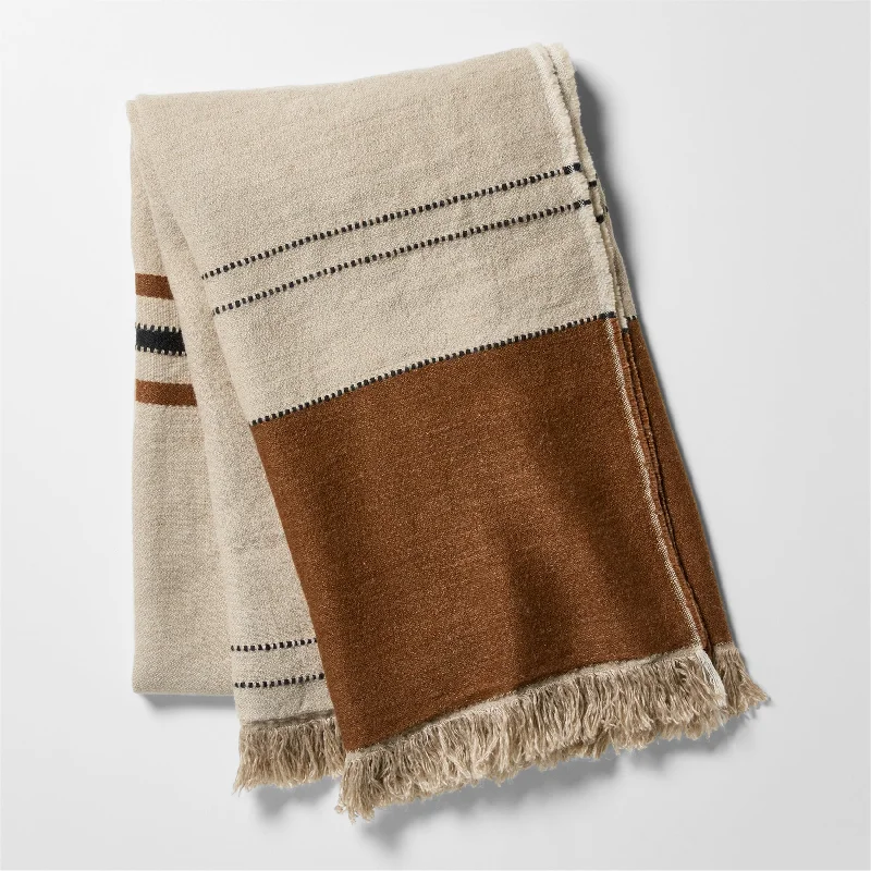 Foundry Wool Throw Blanket