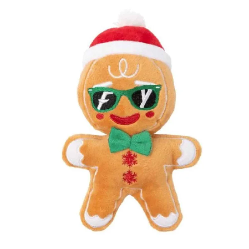 Christmas Jolly Gingerboi Dog Plush Toy