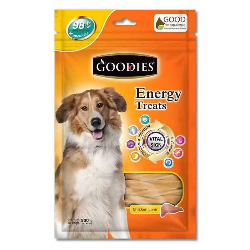 Goodies Energy Treat for Dog, Liver Flavour