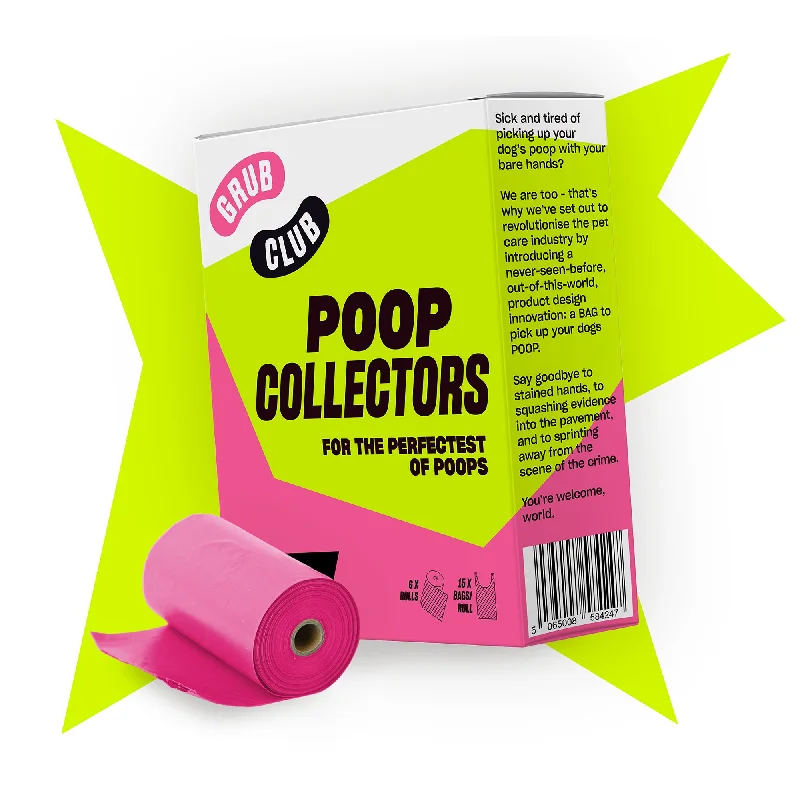 Grub Club Poop Collectors 6 rolls