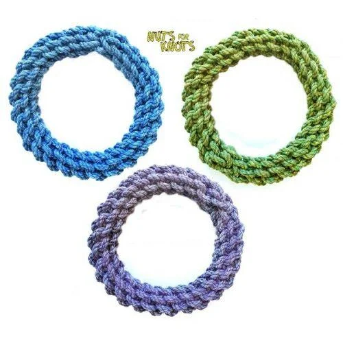 HAPPYPET Nuts for Knots Rope Ring - Small