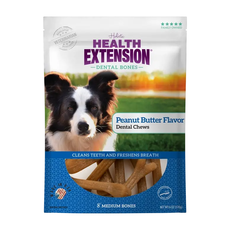 Health Extension Peanut Butter Flavor Dental Bones