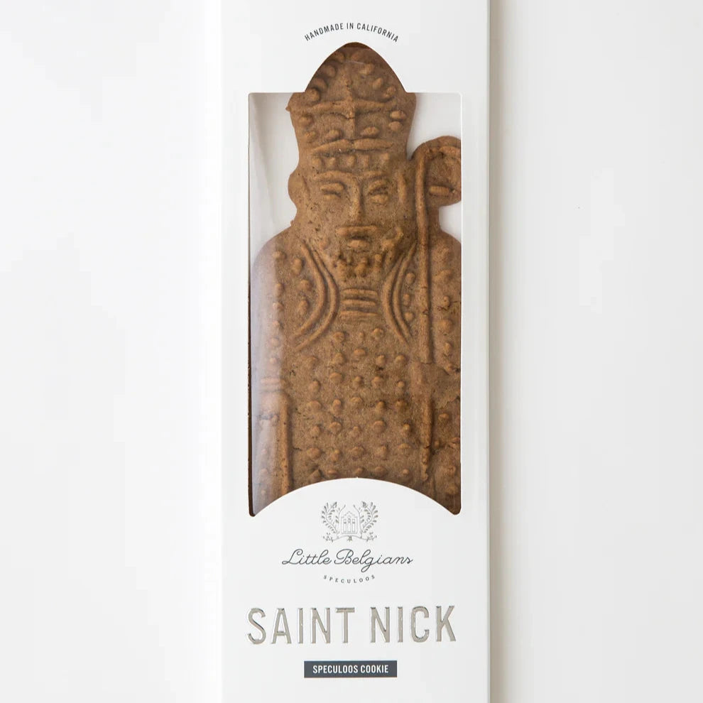 Holiday Saint Nick Speculoos Spice Cookie, 10"