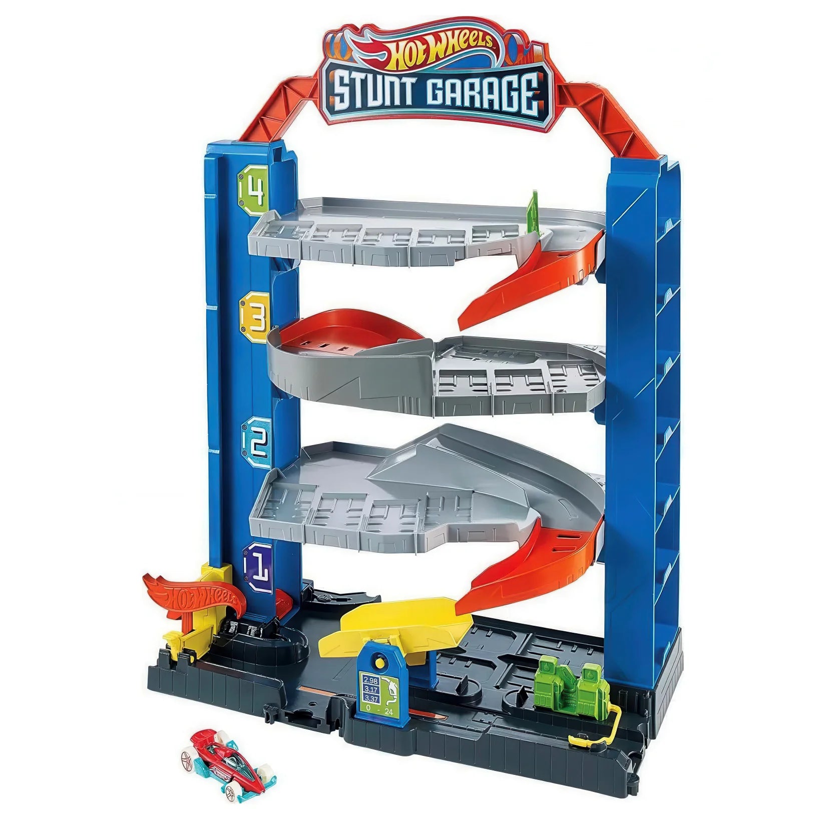 Hot Wheels City Stunt Garage Playset