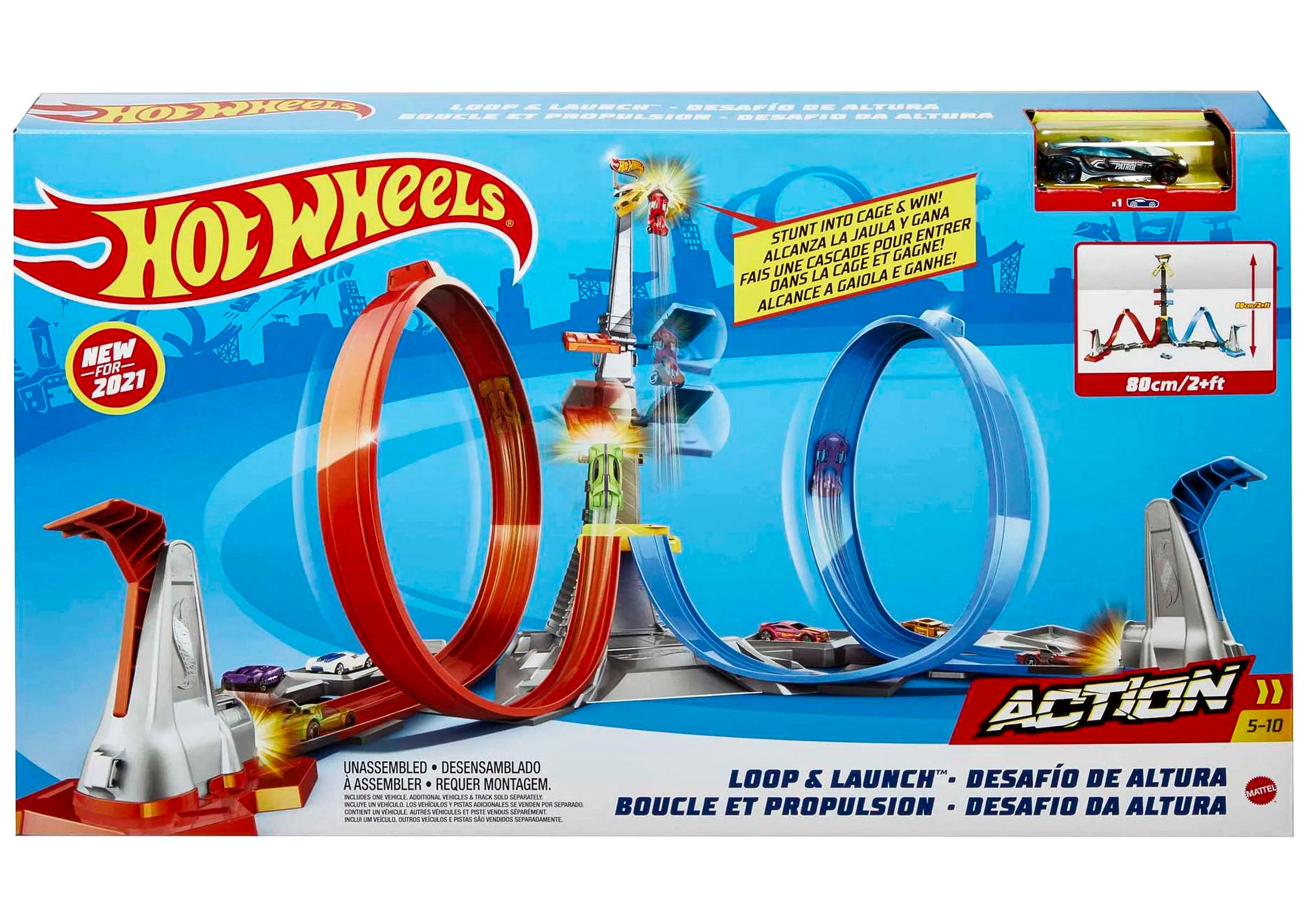 Hot Wheels Looping Action Track Set