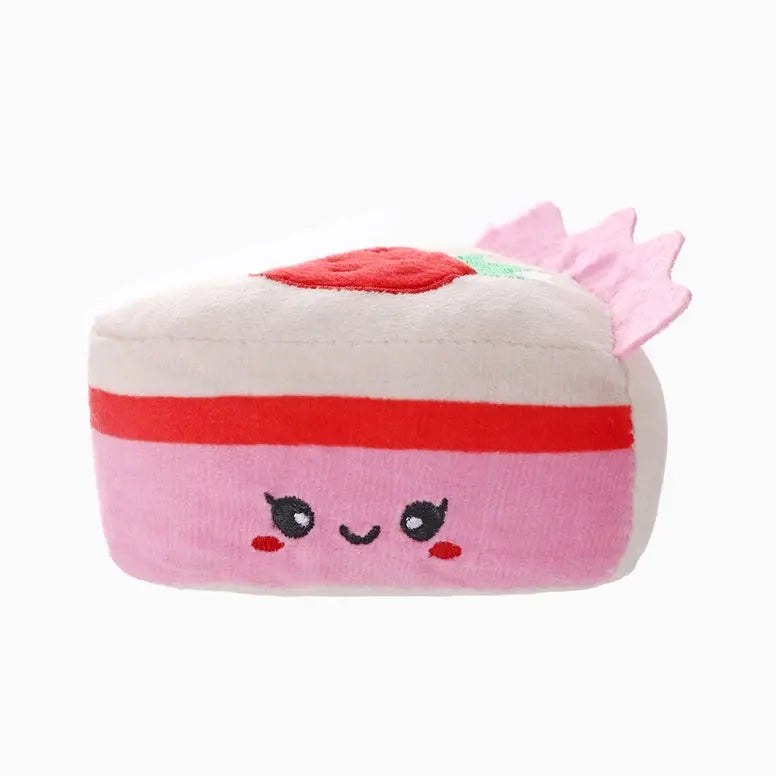 Hugsmart Pet Kitten Party Strawberry Cake Cat Toys