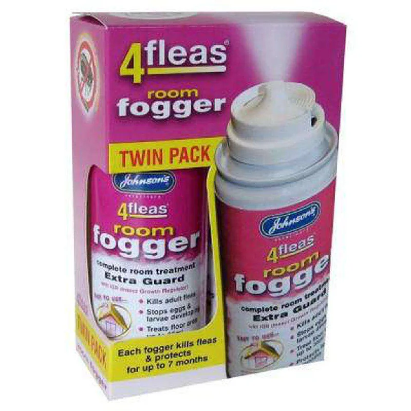 Johnsons 4fleas Flea Fogger Killer Bomb Spray - House Treatment