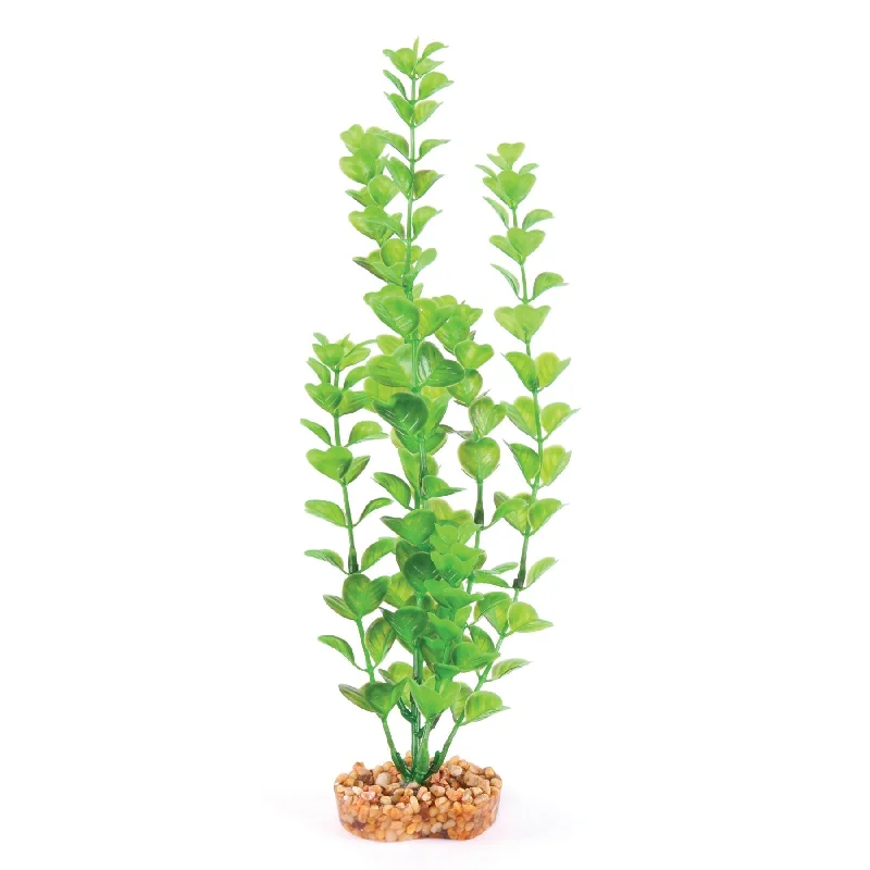 Kazoo Aquarium Artificial Plant Green with Medium Leaves 30cm