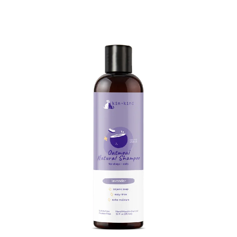 kin+kind Oatmeal Natural Lavender Shampoo for Dogs & Cats