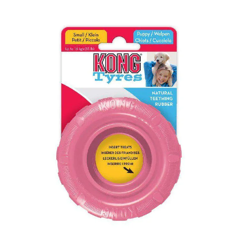 KONG Puppy Tyres Dog Toy