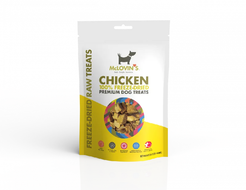 McLovin's 100% Freeze-Dried Chicken Premium Dog Treats