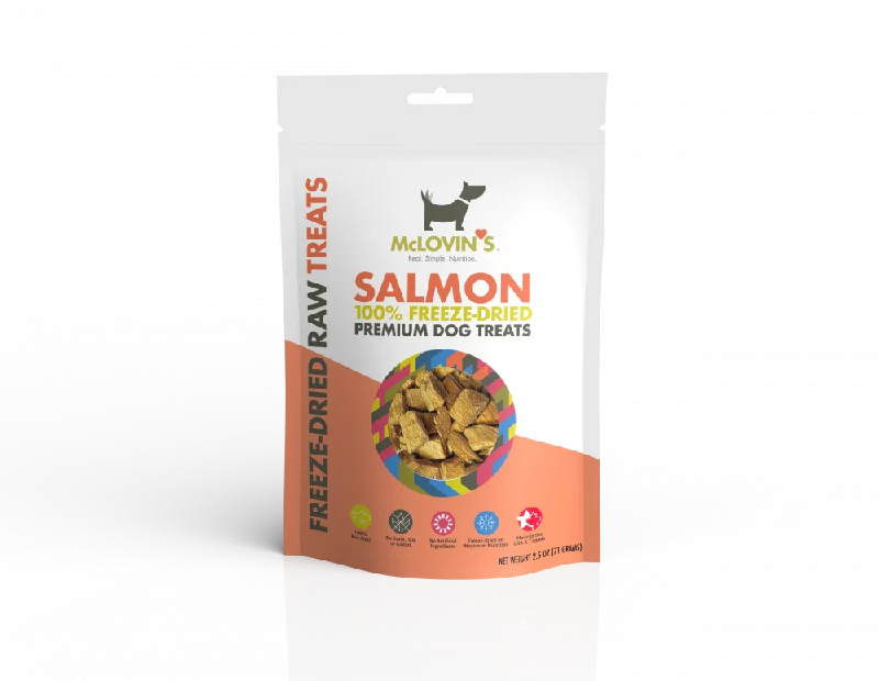 McLovin's 100% Freeze-Dried Salmon Premium Dog Treats