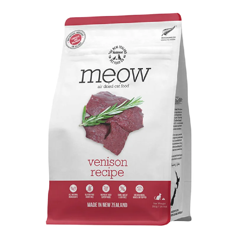 Meow Venison Air Dried Food, 26.5 oz