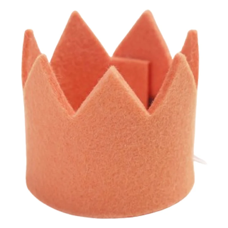 ModernBeast Party Crown Peach Dog Apparel