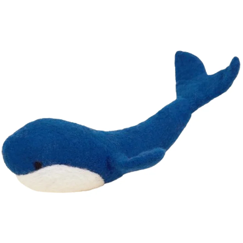 ModernBeast Whale Dog Toy 8" x 4"