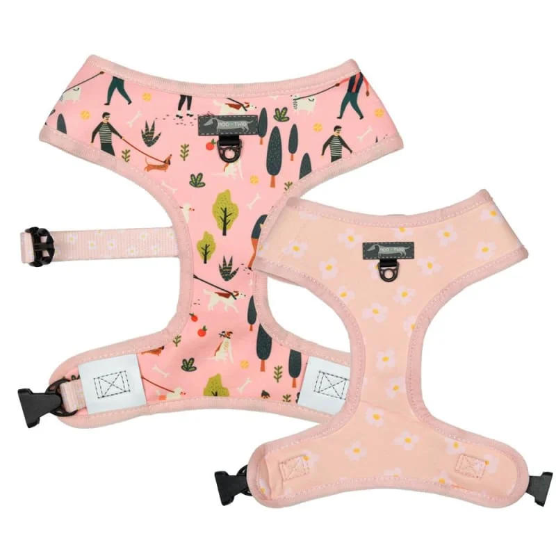 [15% OFF] Moo + Twig Dog People Love Reversible Dog Harness (4 Sizes)