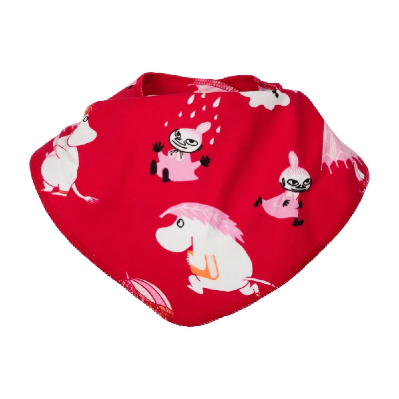 Moomin Rainy Day Bib Red - Martinex