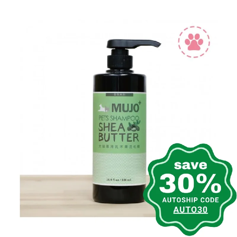 Mujo+ - Wood Vinegar Concentrated Shampoo for Pets - Shea Butter - 500ML