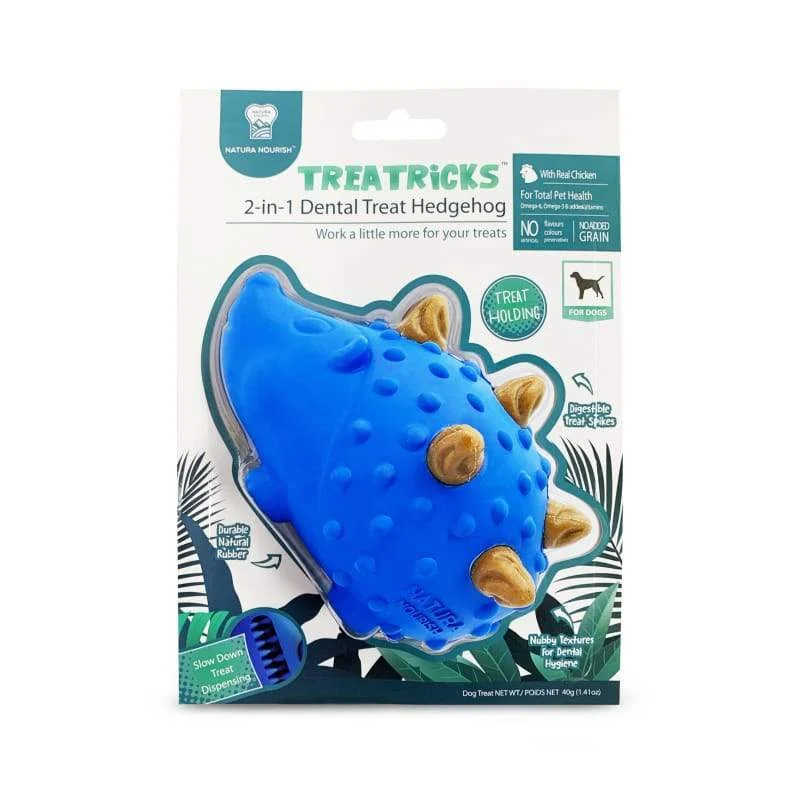 [36% OFF] Natura Nourish 2-in-1 Hedgehog Dog Toy with Chicken Treats