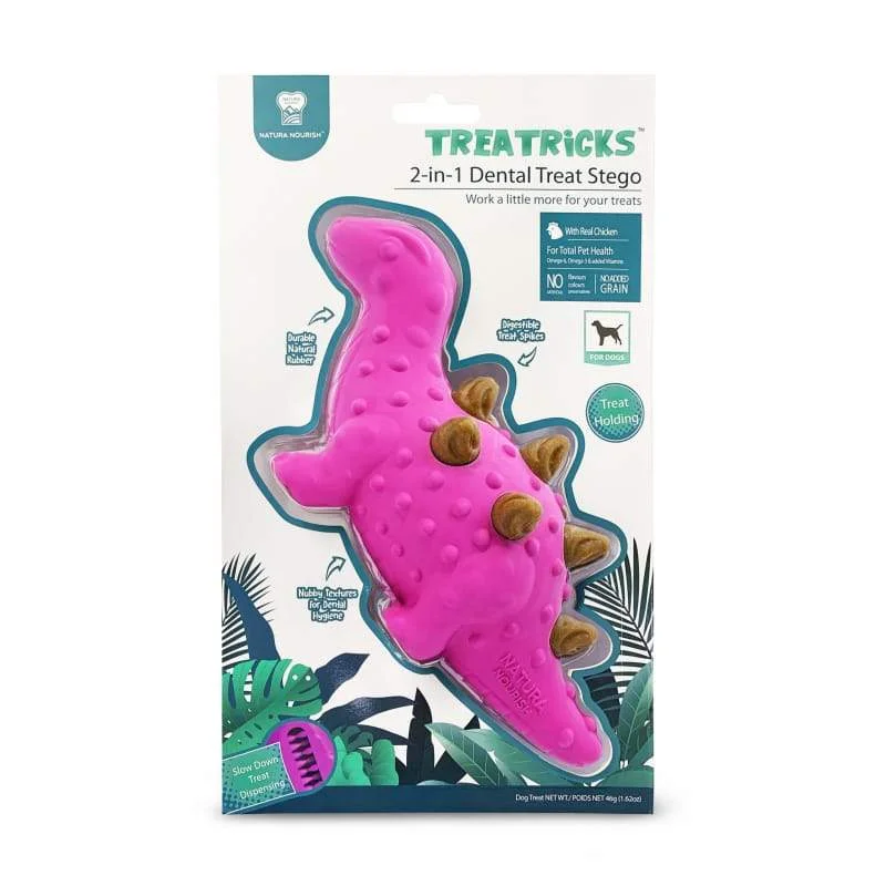 [36% OFF] Natura Nourish 2-in-1 Stego Dog Toy with Chicken Treats