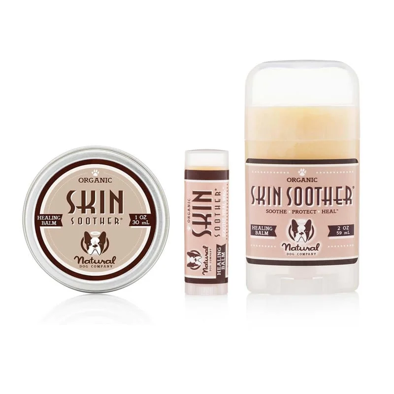 Natural Dog Company Skin Soother Organic Healing Balm (3 Sizes)