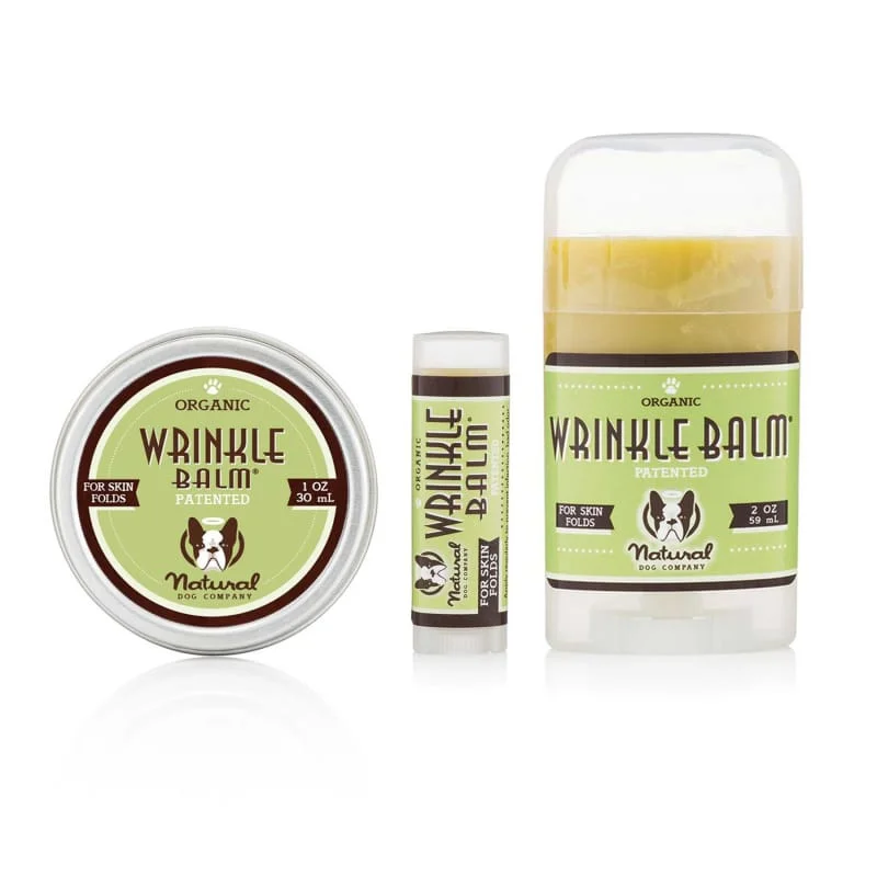 Natural Dog Company Wrinkle Organic Healing Balm (3 sizes)