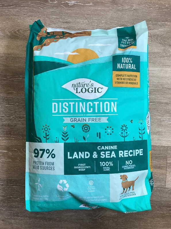 Nature's Logic Distinction Land & Sea Grain Free Dry Dog Food