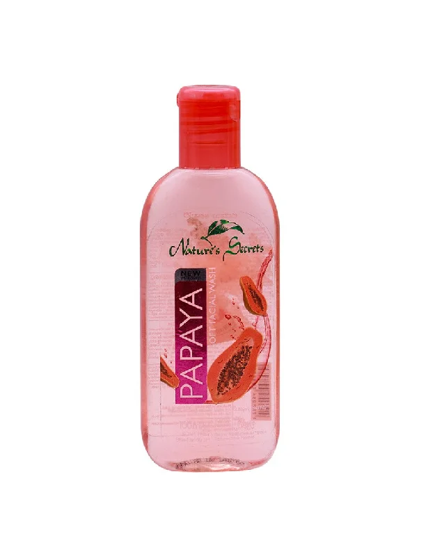 NATURE'S SECRETS Face Wash Papaya, 100ml