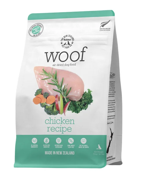 New Zealand Pet Food Co. Woof Air Dried Food Chicken *SPECIAL ORDER*