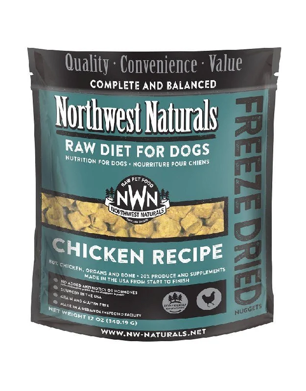 Northwest Naturals Dog Freeze Dried Diet Chicken 12 oz