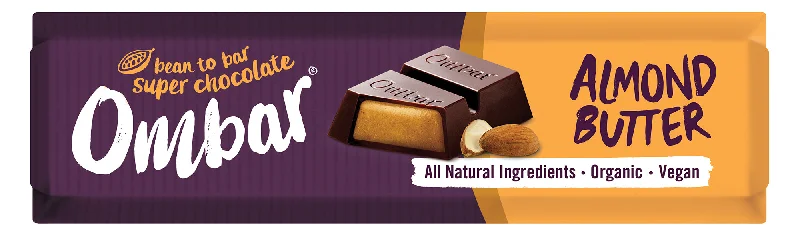 Ombar Almond Butter Filled Chocolate Bar 42g