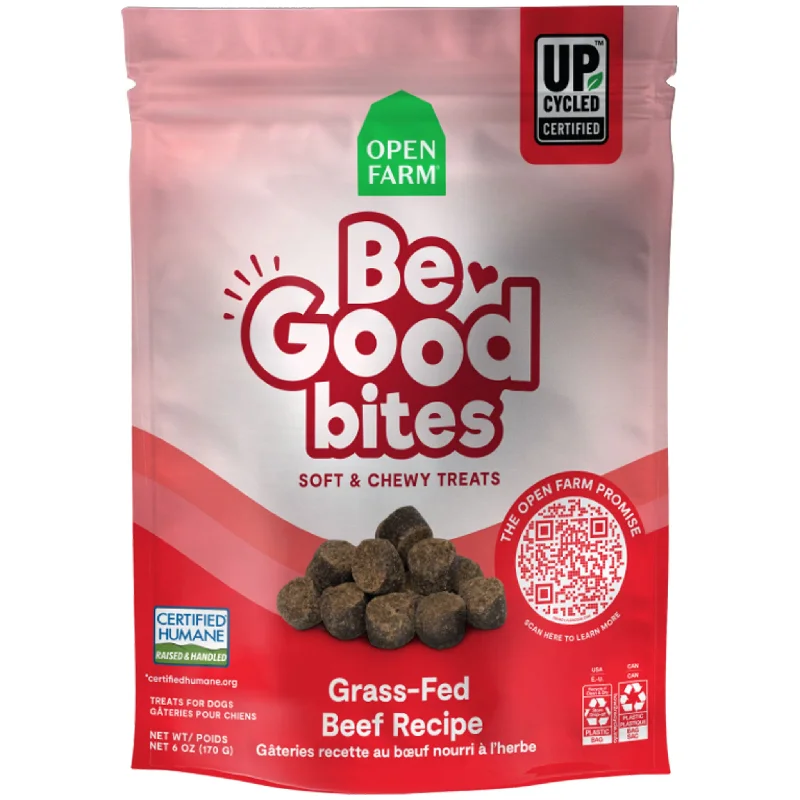 Open Farm Be Good Bites Dog Beef 6 oz