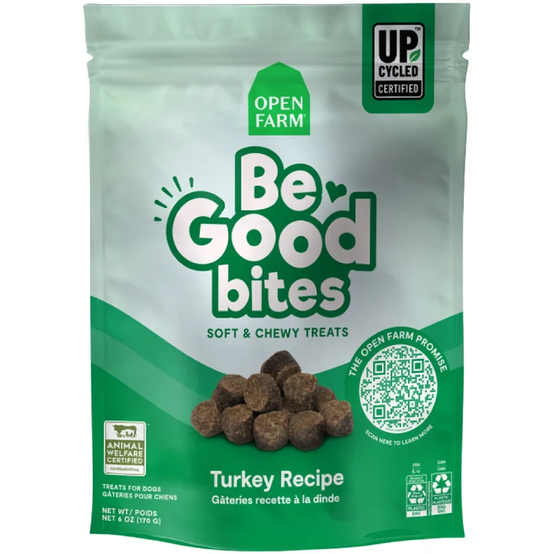 Open Farm Be Good Bites Dog Turkey 6 oz