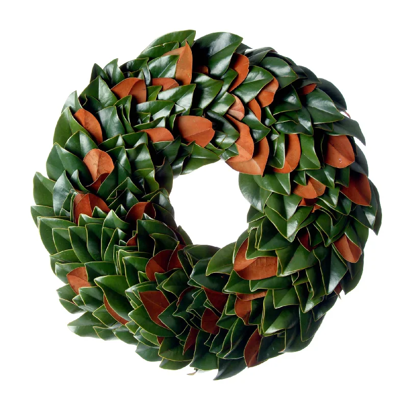 Fresh Original Magnolia Wreath 24"