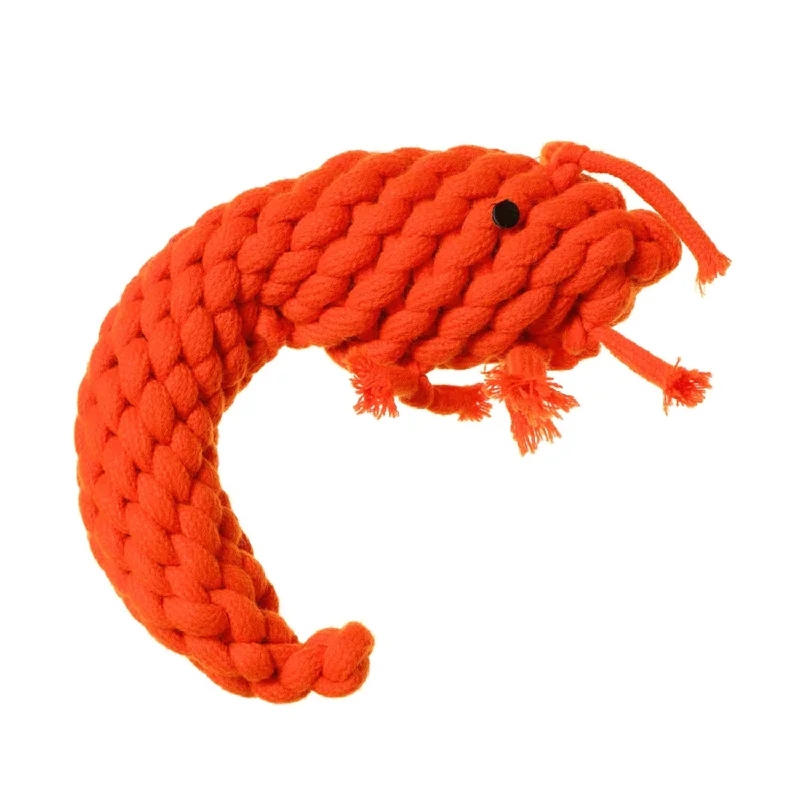 Outback Tails Pam the Prawn Dog Toy